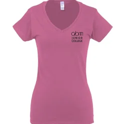 Gildan Softstyle V-Neck T-Shirt - Ladies' - Screen