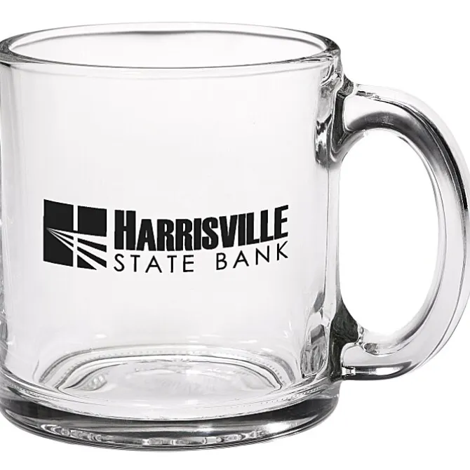 Glass Mug - 13 oz