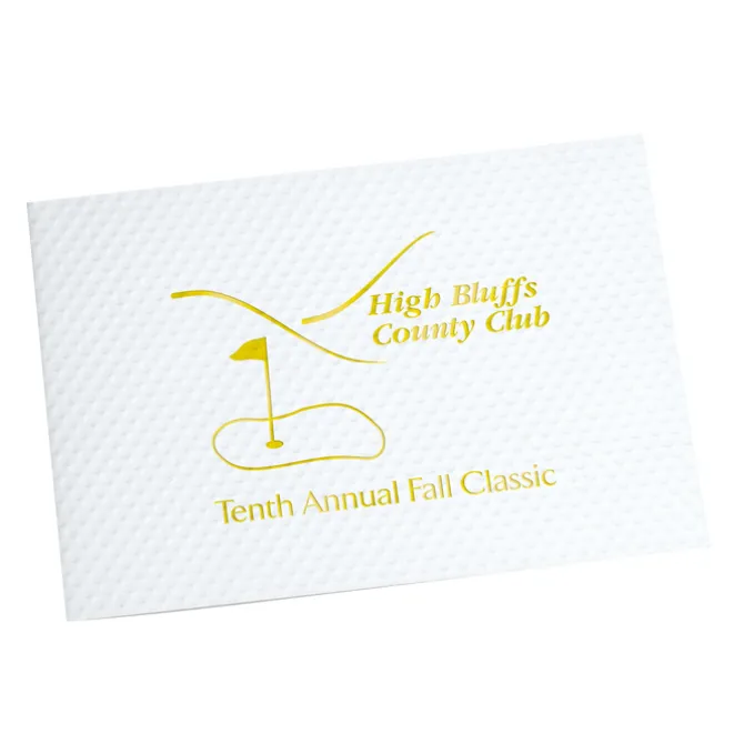 Golf Ball Dimple Photo Folder - 4 inches x 6 inches