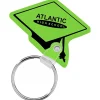 Graduation Cap Soft Keychain - Translucent