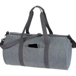 Graphite Barrel Duffel - Embroidered