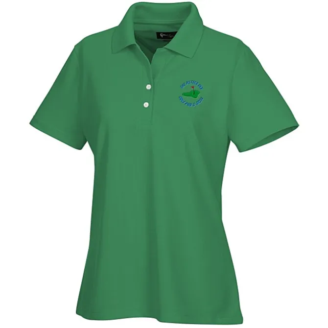 Greg Norman Play Dry Performance Mesh Polo - Ladies'