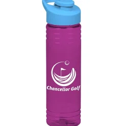 Halcyon Water Bottle with Flip Carry Lid - 24 oz