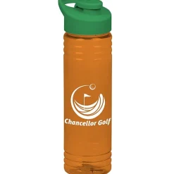 Halcyon Water Bottle with Flip Carry Lid - 24 oz
