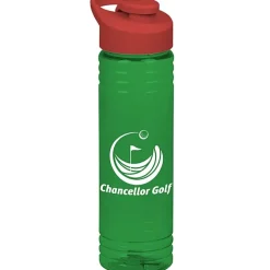 Halcyon Water Bottle with Flip Carry Lid - 24 oz
