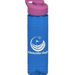 Halcyon Water Bottle with Flip Carry Lid - 24 oz