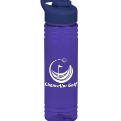 Halcyon Water Bottle with Flip Carry Lid - 24 oz