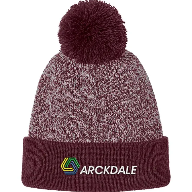 Halftime Heather Pom Beanie