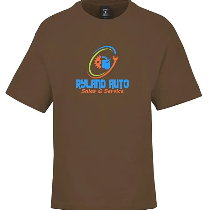 Hanes Beefy-T Retro T-Shirt - Full Color