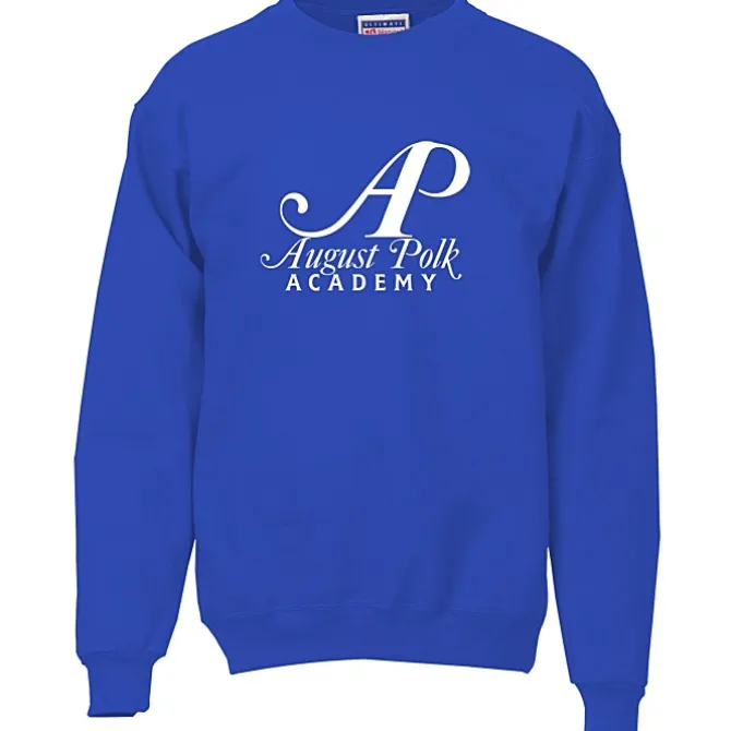 Hanes Ultimate Cotton Crew Sweatshirt - Screen