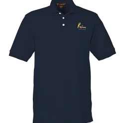 Harriton 5.6-oz Easy Blend Pocket Polo