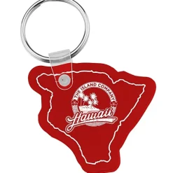 Hawaii Soft Keychain - Opaque