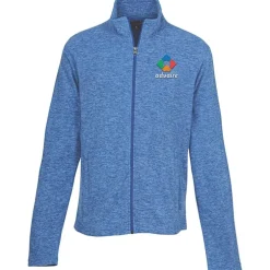 Heathered Microfleece Jacket - Men's - 24 hr
