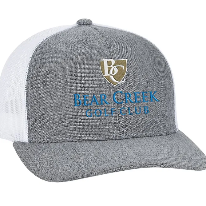 Heather Trucker Snapback Cap