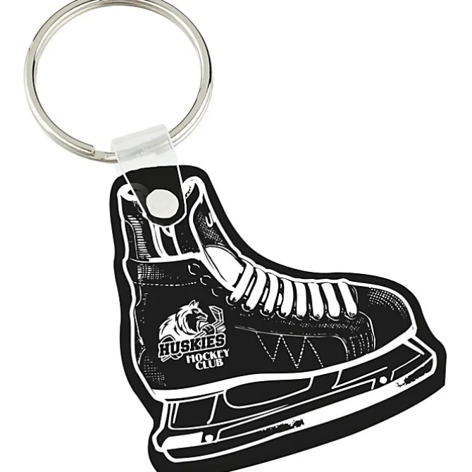 Hockey Skate Soft Keychain - Opaque