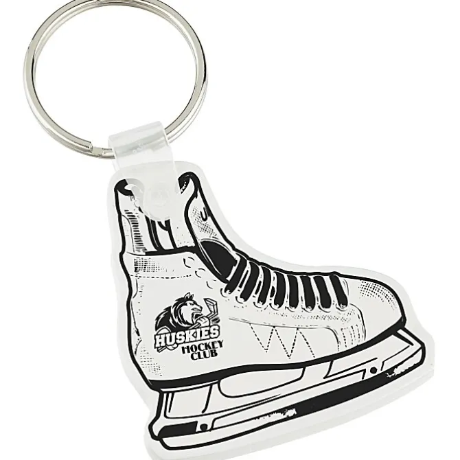 Hockey Skate Soft Keychain - Opaque