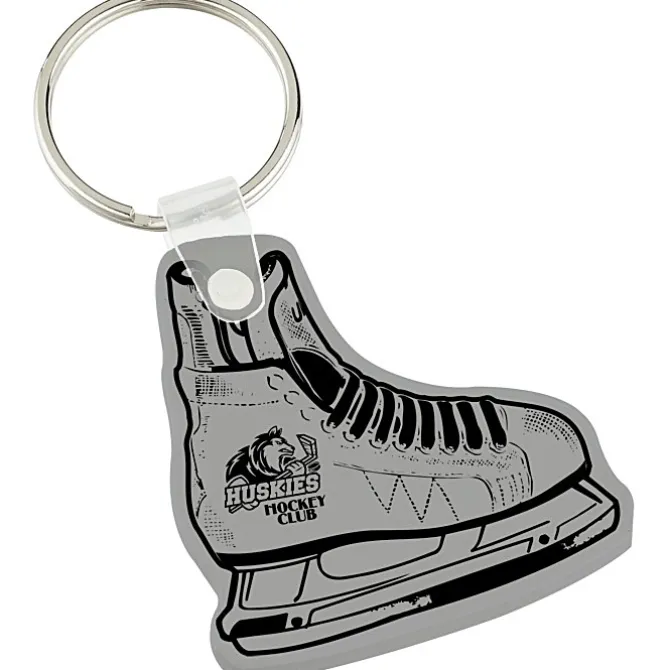 Hockey Skate Soft Keychain - Opaque