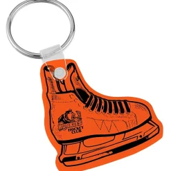 Hockey Skate Soft Keychain - Translucent