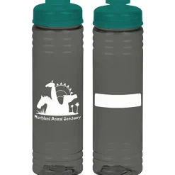 ID Halcyon Water Bottle with Flip Drink Lid - 24 oz