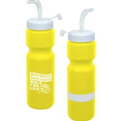 ID Sport Bottle with Straw Lid - 28 oz