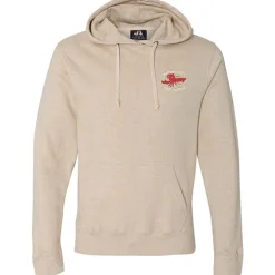 J. America Tri-Blend Hoodie - Embroidered