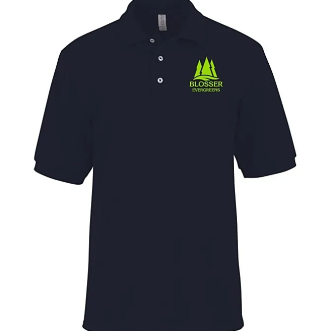 Jerzees Double Mesh Ringspun Cotton Polo - Men's - Screen