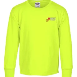 Jerzees Dri-Power 50/50 LS T-Shirt - Youth - Embroidered