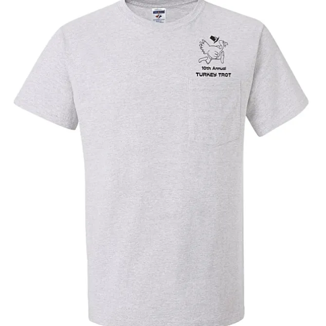 Jerzees Dri-Power 50/50 Pocket T-Shirt - Men's