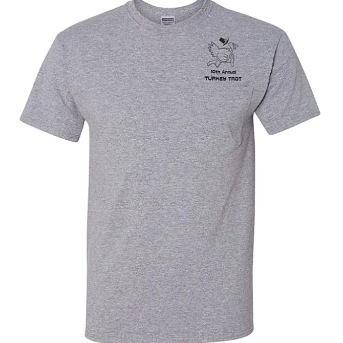 Jerzees Dri-Power 50/50 Pocket T-Shirt - Men's