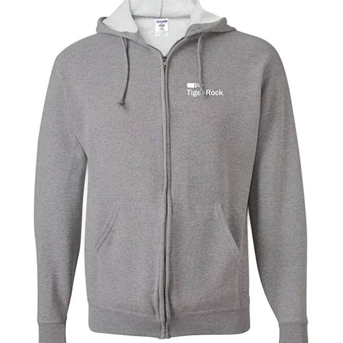 Jerzees NuBlend Full-Zip Hooded Sweatshirt - Screen