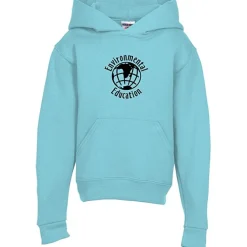 Jerzees NuBlend Hooded Sweatshirt - Youth - Screen
