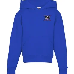 Jerzees Nublend Hooded Sweatshirt - Youth - Embroidered