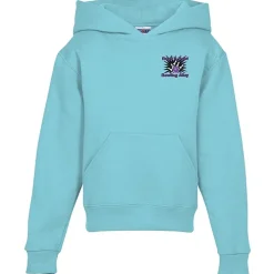 Jerzees Nublend Hooded Sweatshirt - Youth - Embroidered