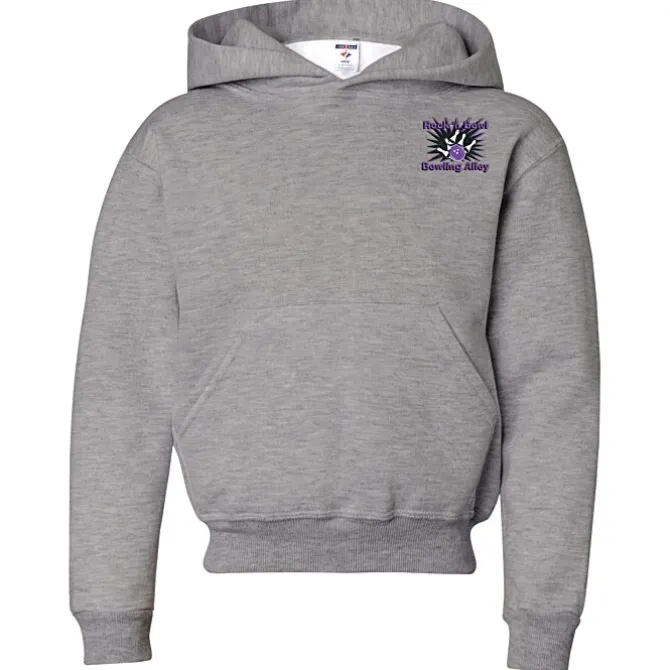 Jerzees Nublend Hooded Sweatshirt - Youth - Embroidered