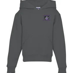 Jerzees Nublend Hooded Sweatshirt - Youth - Embroidered