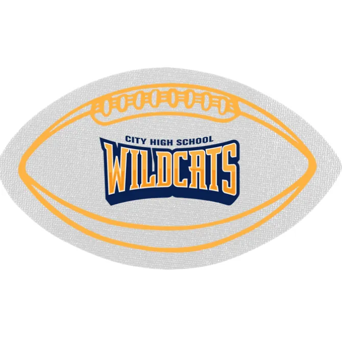 Jumbo Cushioned Jar Opener - Football - Full Color