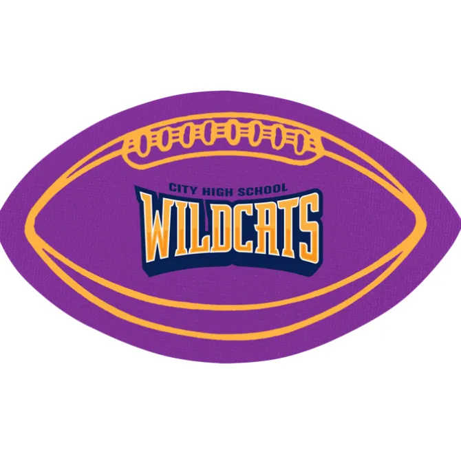 Jumbo Cushioned Jar Opener - Football - Full Color