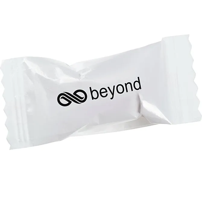 Jumbo Mints - Case of 2000 - White Wrapper