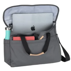 Kelso 15-inch Laptop Messenger Bag - Embroidered