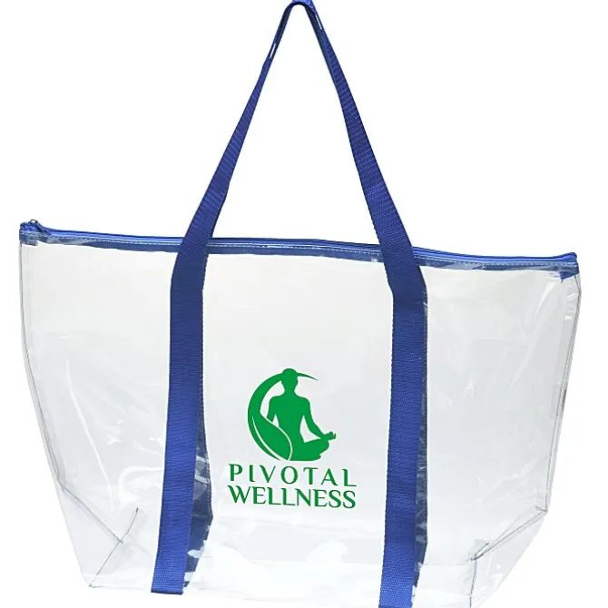 Laguna Clear Zippered Tote