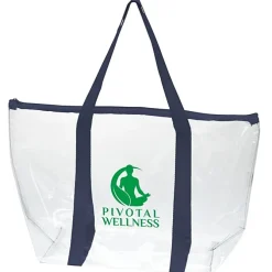Laguna Clear Zippered Tote