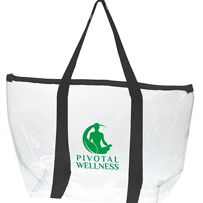 Laguna Clear Zippered Tote