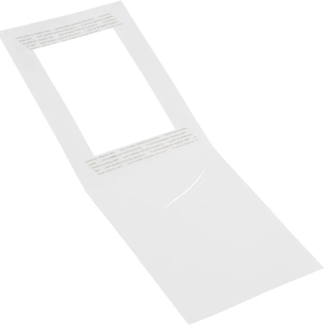 Laminated Photo Frame - 6 inches x 4 inches - White
