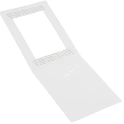 Laminated Photo Frame - 7 inches x 5 inches - White