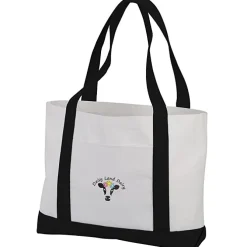 Large Polyester Tote - Embroidered