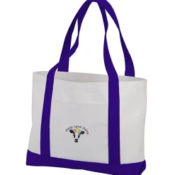 Large Polyester Tote - Embroidered
