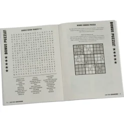 Large Print Crossword Puzzle Book & Pencil - Volume 2
