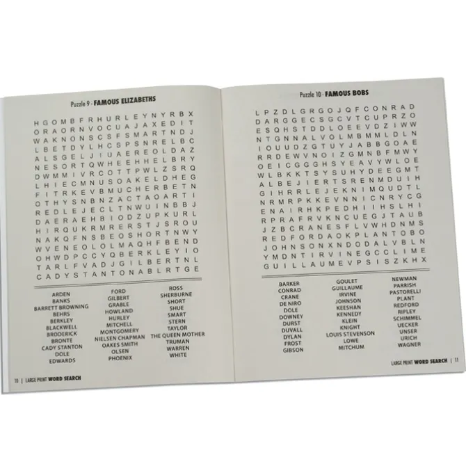 Large Print Word Search Puzzle Book - Volume 2