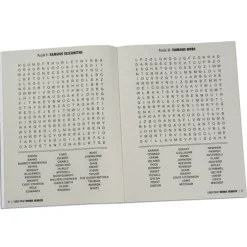 Large Print Word Search Puzzle Book & Pencil- Volume 2