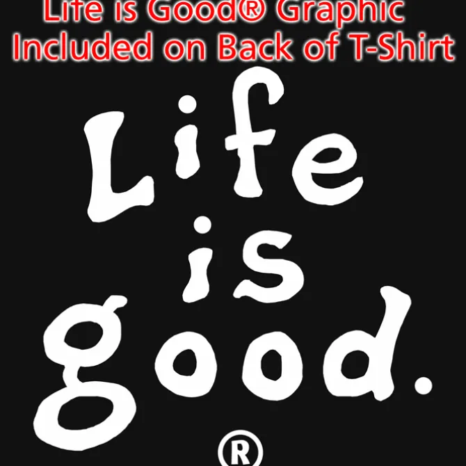 Life is Good Crusher Long Sleeve Tee - Men's - Full Color - LIG
